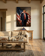 The Nation Behind Him