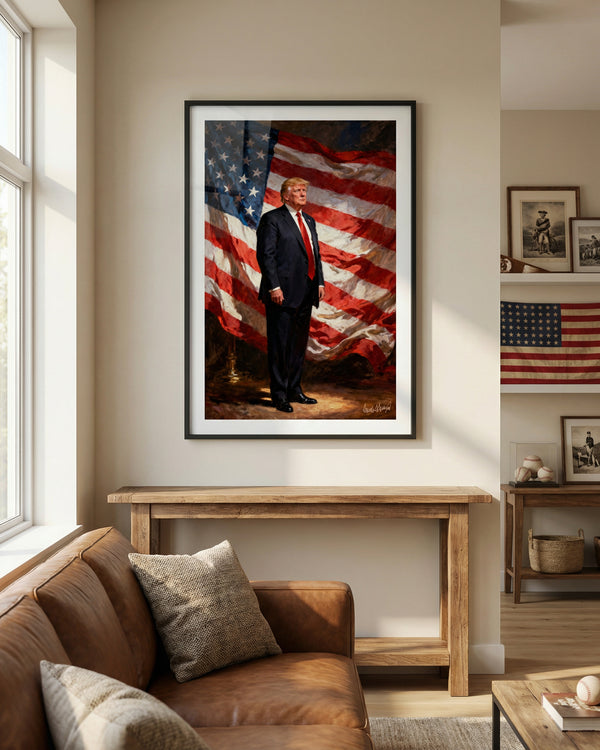 Under the American Flag